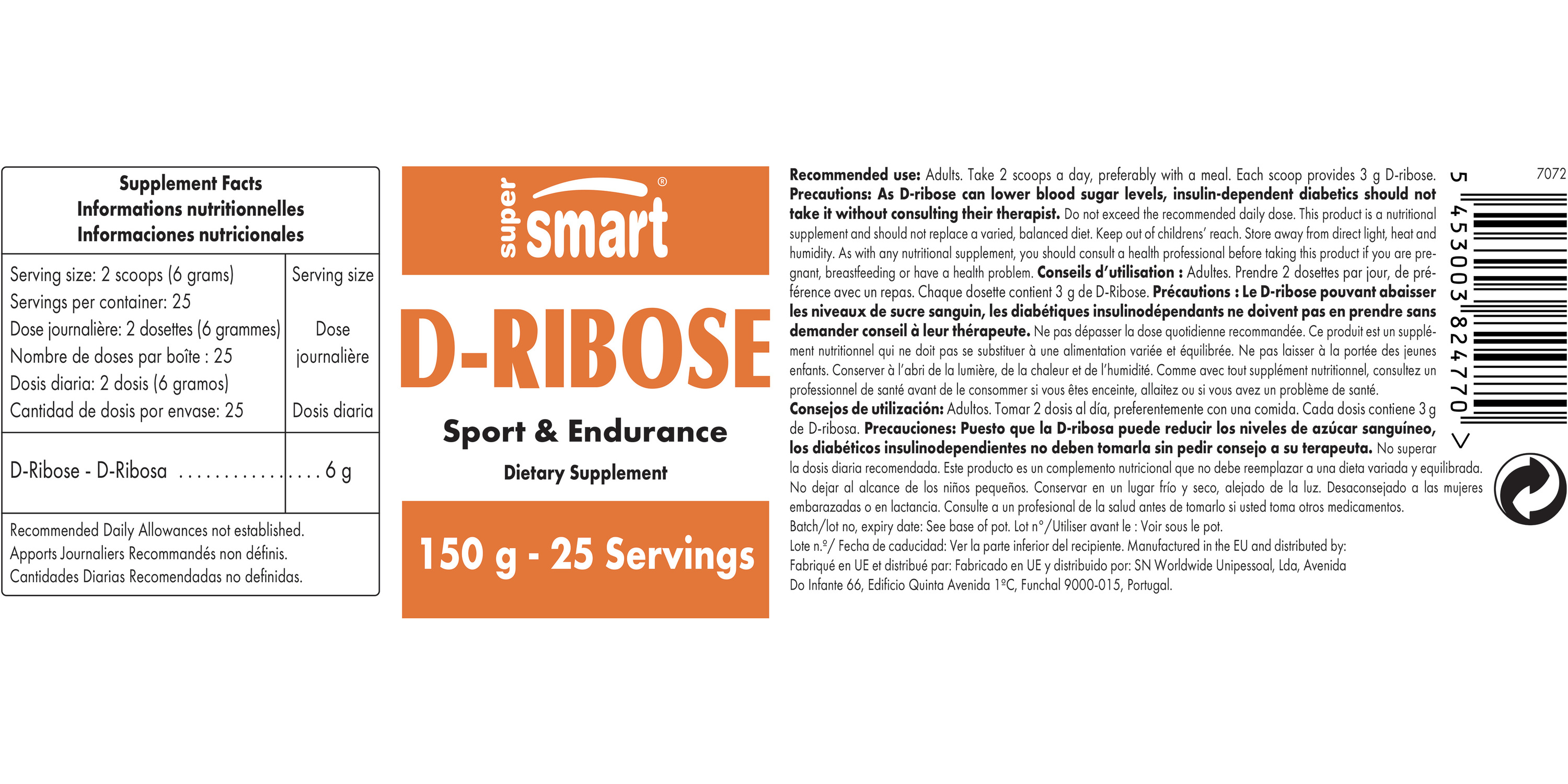 D-Ribose Supplement 