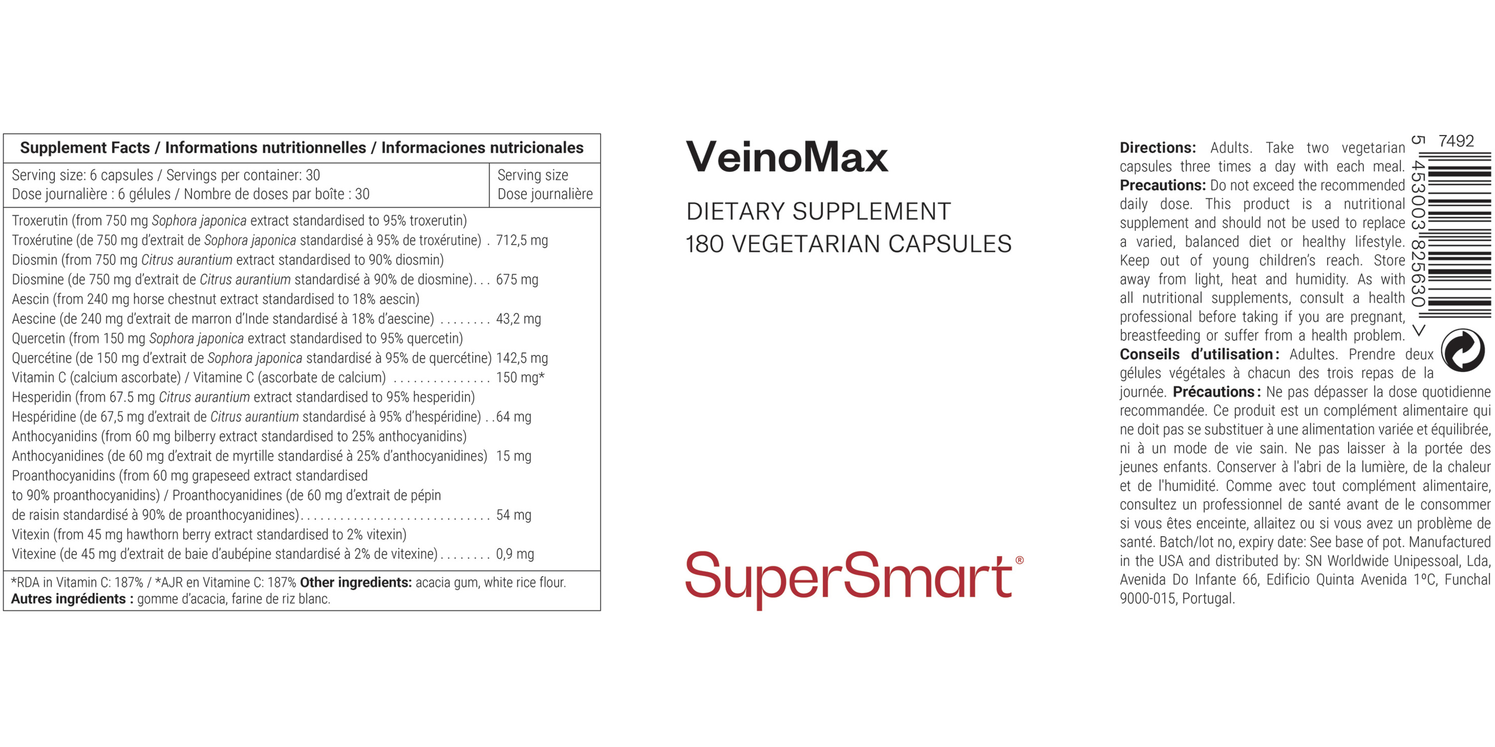 VeinoMax Supplement