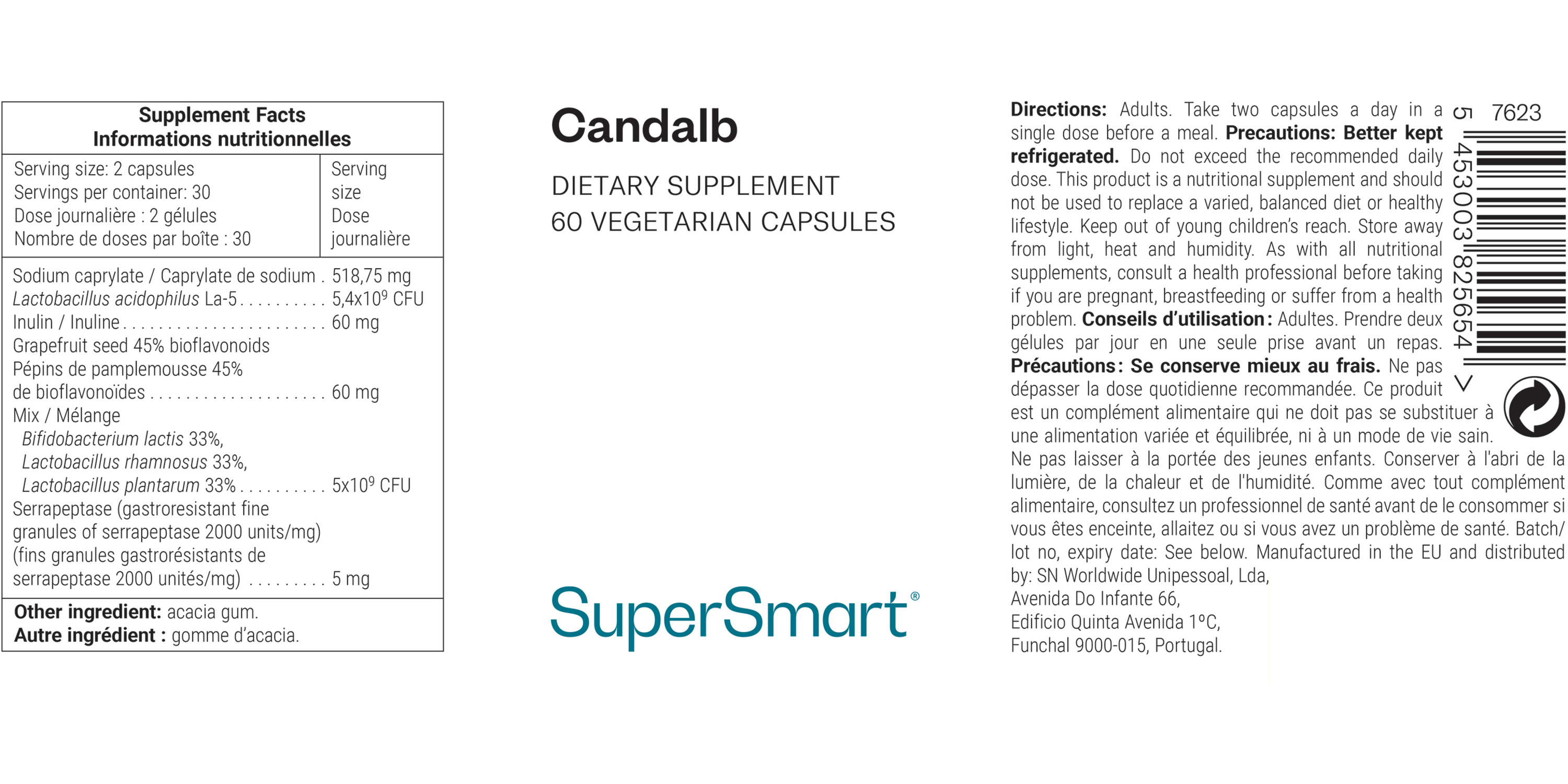 Candalb Supplement