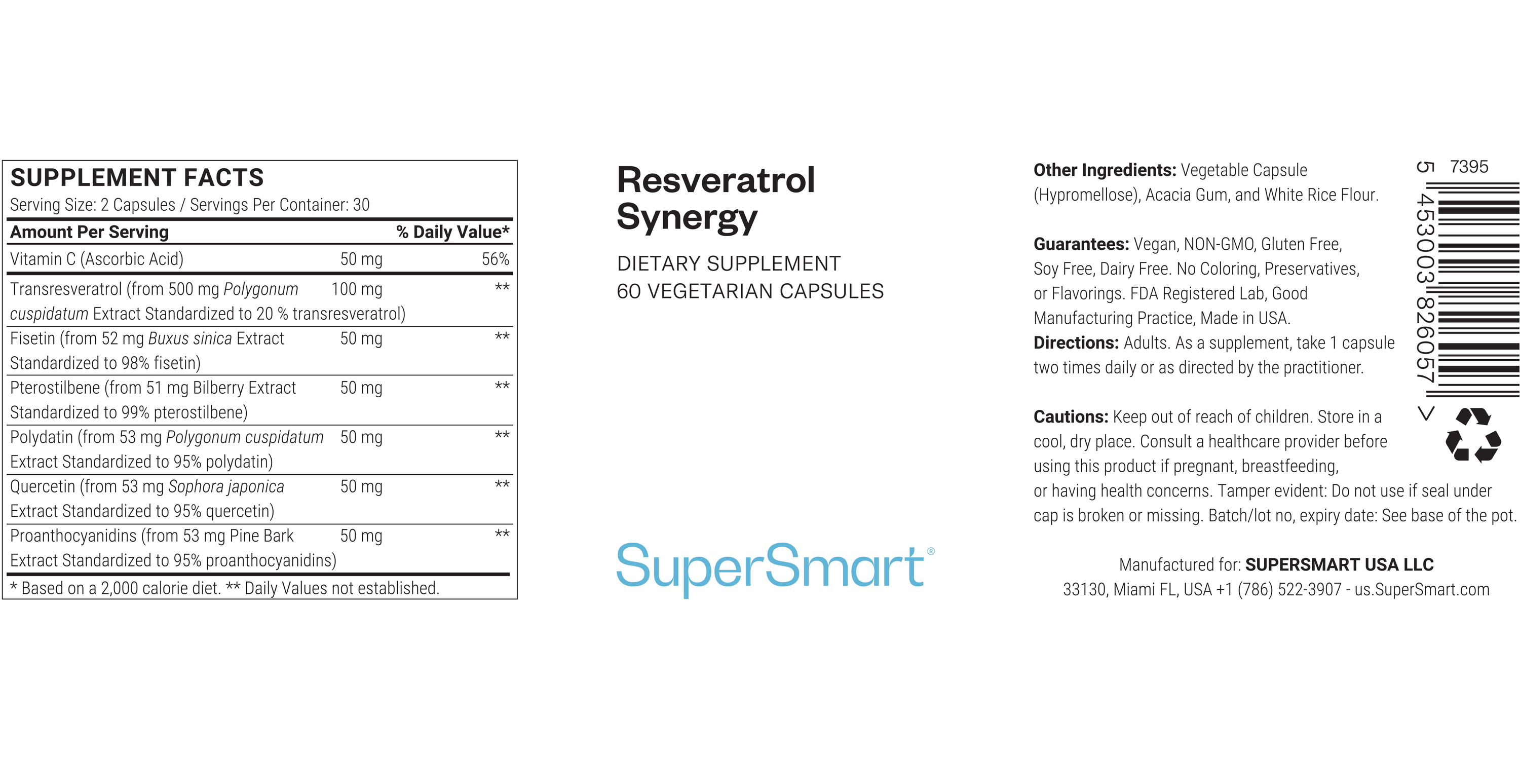 Resveratrol Synergy Formula