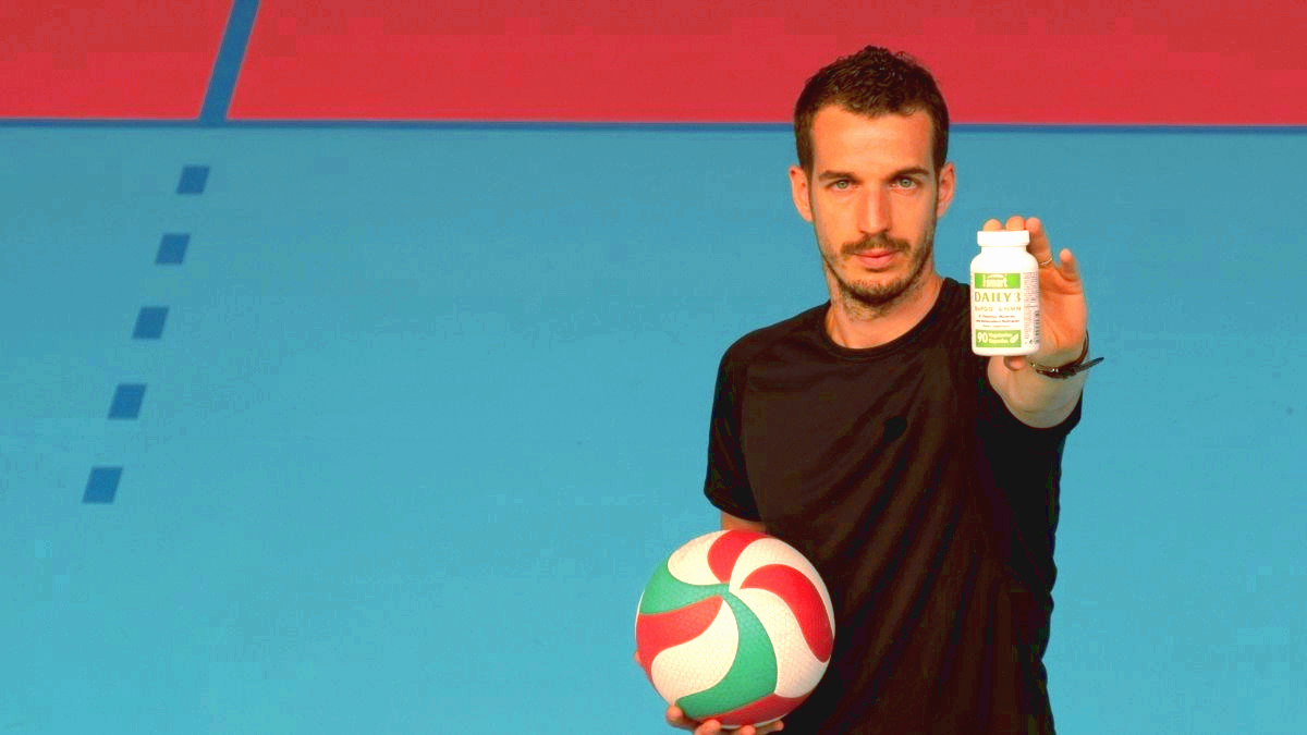 Champion olympique avec la multivitamine Daily 3®